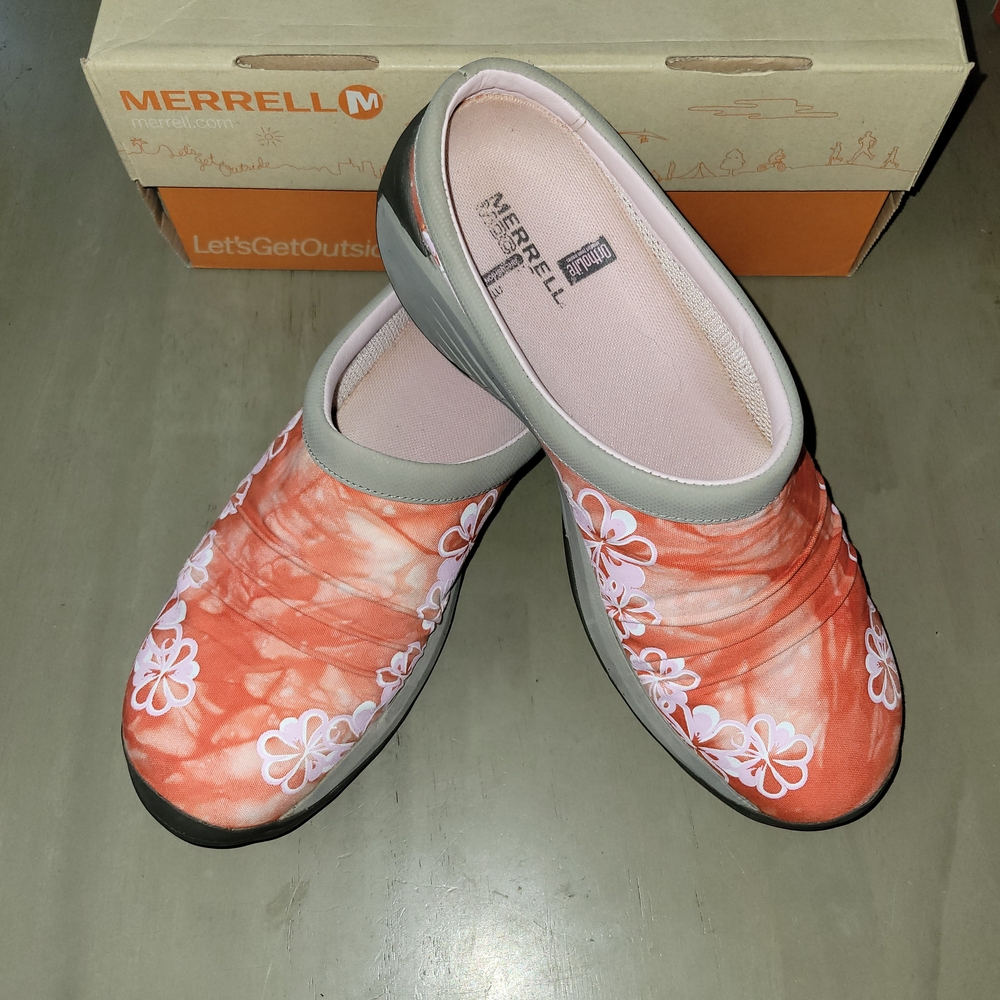 Merrell Women's Red Encore Flora Clogs